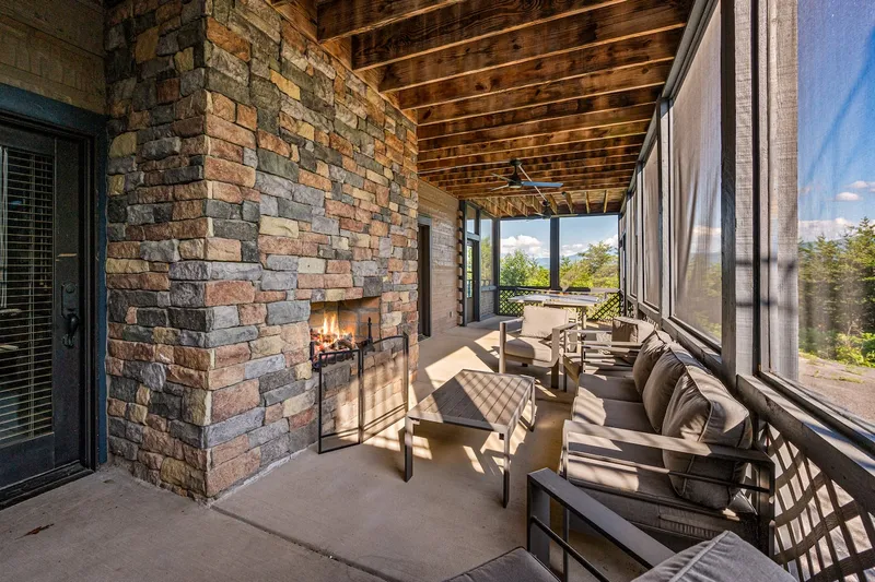 Patio 2 at Majestica Lodge in Sevierville — photo 1