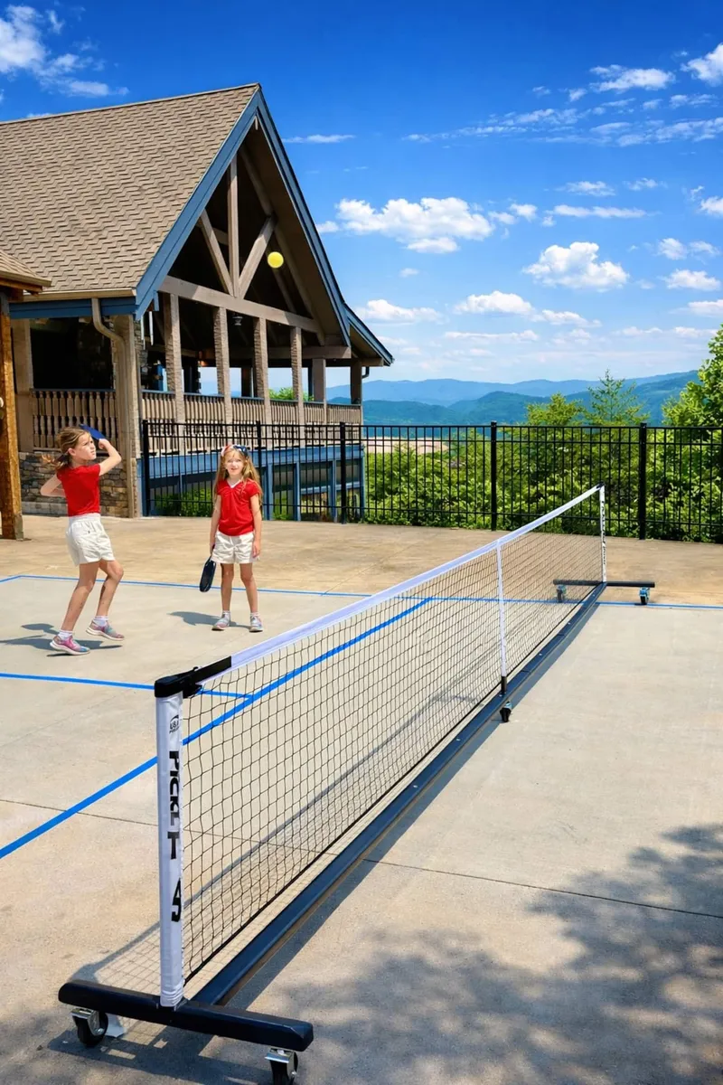 Backyard at Majestica Lodge in Sevierville — photo 2